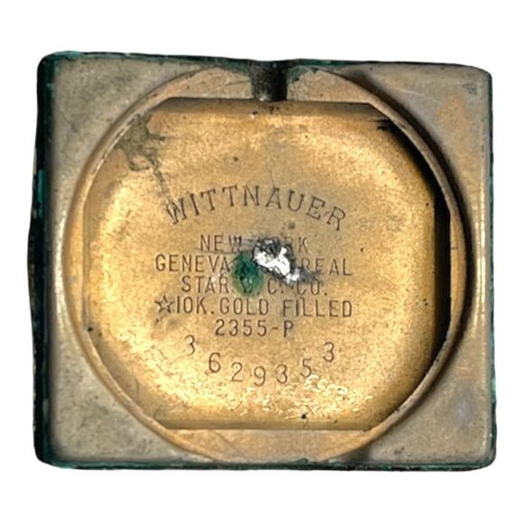 Antique Longines Wittnauer 17 Jewels 10k Gold Filled Hand Winding Wrist Watch Ci - Picture 8 of 10